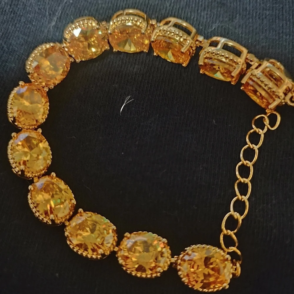 Set Of 3 Colorful Stone Bracelets